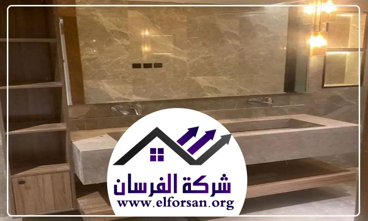 تركيب مغاسل رخام في العين